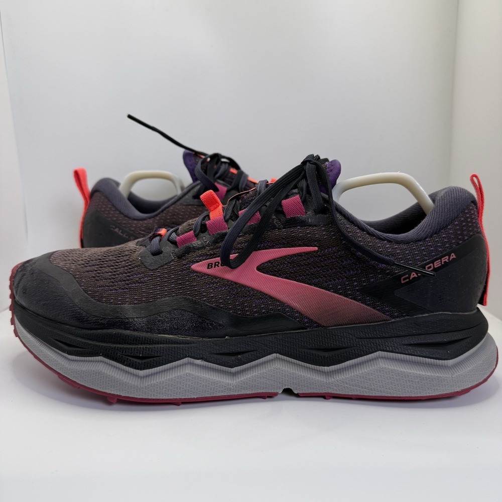 Brooks Caldera 5 Women's Size 9.5 B Trail Running Shoes Black 1203411B020